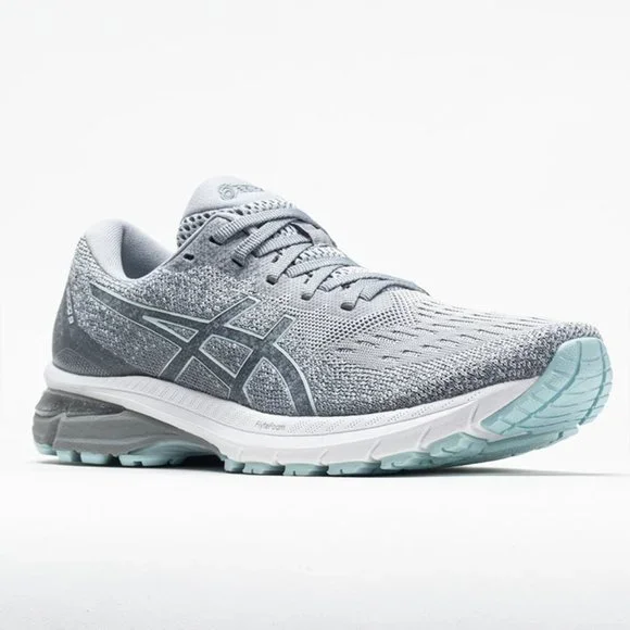Asics Shoes Asics Womens Gt200 Knit Piedmont Gray Aqua Angel